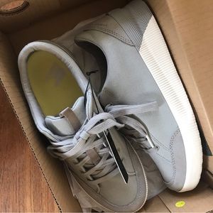 SOREL Out 'N About Plus Classic Canvas Sneakers - Grey - Size 8 - Waterproof